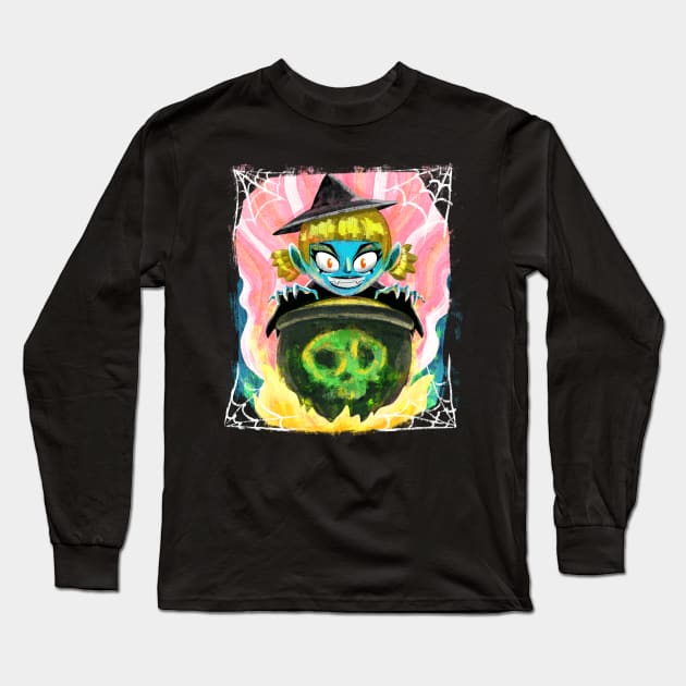 Witchy spell Long Sleeve T-Shirt by Pingolito